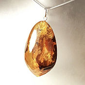 Украшения handmade. Livemaster - original item Very large pendant made of natural Baltic amber(487). Handmade.