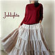 Skirt 'Prairie flowers'. Skirts. Jahlighta (Jahlighta). Online shopping on My Livemaster.  Фото №2
