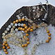 Order Rosary of the sun - rosary of mala: Ji medicine, citrine, jasper, lunar. Jewerly for Happiness. Livemaster. . Rosary Фото №3