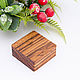 Gift wooden box made of Zebrano. Gift wrap. Spirit of tree. My Livemaster. Фото №4