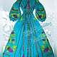 Embroidered dress 'Kalina', Dresses, Slavyansk-on-Kuban,  Фото №1