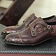 Заказать Монки дабд из крокодиловой кожи. Обувь ручной работы Kazmann shoes. Ярмарка Мастеров. . Обувь Фото №3