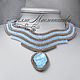 Necklace Tear of Joy with aquamarine, Necklace, Moscow,  Фото №1