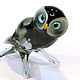Order Interior figurine made of colored glass Owl Uliana S. In Glass. Livemaster. . Figurines Фото №3