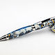 Premier Lapis lazuli Ballpoint Pen. Handle. KulikovCraft. Интернет-магазин Ярмарка Мастеров.  Фото №2