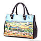 The average women's handbag 'Fields of van Gogh'. Classic Bag. Pelle Volare. Online shopping on My Livemaster.  Фото №2