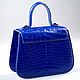 Сумка из кожи крокодила, mini IMA0564C4. Сумка через плечо. CrocShop товары из экзотической кожи. Ярмарка Мастеров.  Фото №6
