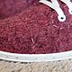 Sneakers cranberry. Footwear. Larkins shop. Online shopping on My Livemaster.  Фото №2