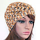Knitted hollow-out summer crochet hat. Caps. UrbanStyleKnit (usknits). Online shopping on My Livemaster.  Фото №2