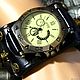 Заказать Часы наручные стимпанк "Military Watches". Alxanderrusanov. Ярмарка Мастеров. . Часы наручные Фото №3