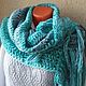 Order Knitted scarf 'My-style-2'. hand knitting from Galina Akhmedova. Livemaster. . Scarves Фото №3