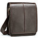 Leather bag 'Mitchell mini' (dark brown), Classic Bag, St. Petersburg,  Фото №1