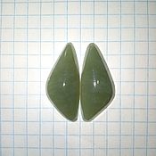 Материалы для творчества handmade. Livemaster - original item Cabochons jade. Handmade.