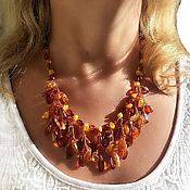 Украшения handmade. Livemaster - original item Amber necklace 