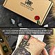 Блокнот кожаный А5 | Тиснение крокодил, малахит. Блокноты. Iron Griffin. Ярмарка Мастеров.  Фото №6