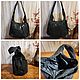 Сумка большая Хобо. Классическая сумка. Елена leather bag. Ярмарка Мастеров.  Фото №4