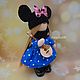 Заказать Куколка  Minnie Mouse с домрой. Mimi_toys96 by Наталья Зверева. Ярмарка Мастеров. . Куклы и пупсы Фото №3