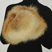 Аксессуары handmade. Livemaster - original item Mittens fur Siberian red Fox.. Handmade.