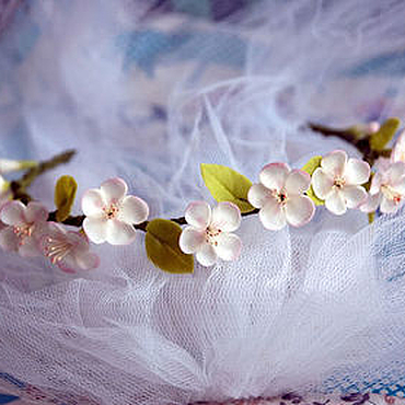 Свадебные украшения на голову невесты. зима