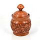  carved wooden salt shaker ' Tsarskaya'. Salt and pepper shakers. GoodWood. Online shopping on My Livemaster.  Фото №2