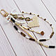 Copy of Copy of Copy of Copy of Beaded Keychain BK1460313. Bag decorations. Kroshka Bijou. Online shopping on My Livemaster.  Фото №2