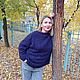 Джемпер Фиолетовое небо. Джемперы. Нужные вещи от Ольги (Olgaolga26). Ярмарка Мастеров.  Фото №5