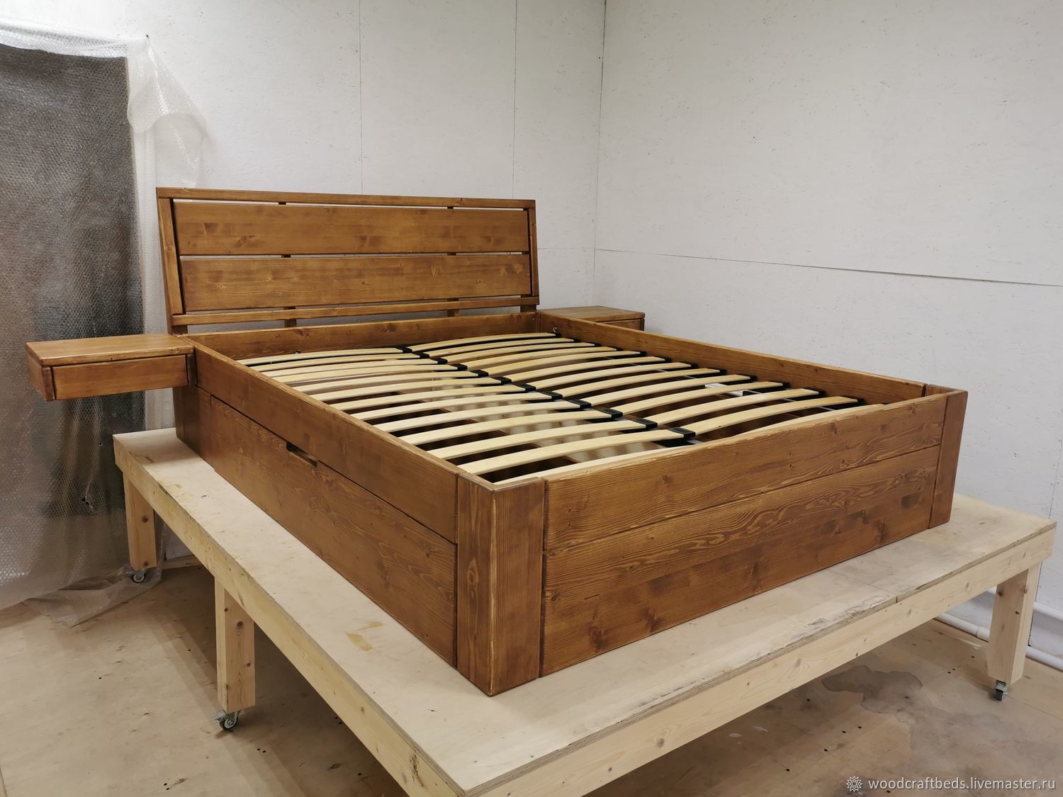 Кровать карина 3 с ящиками сборка