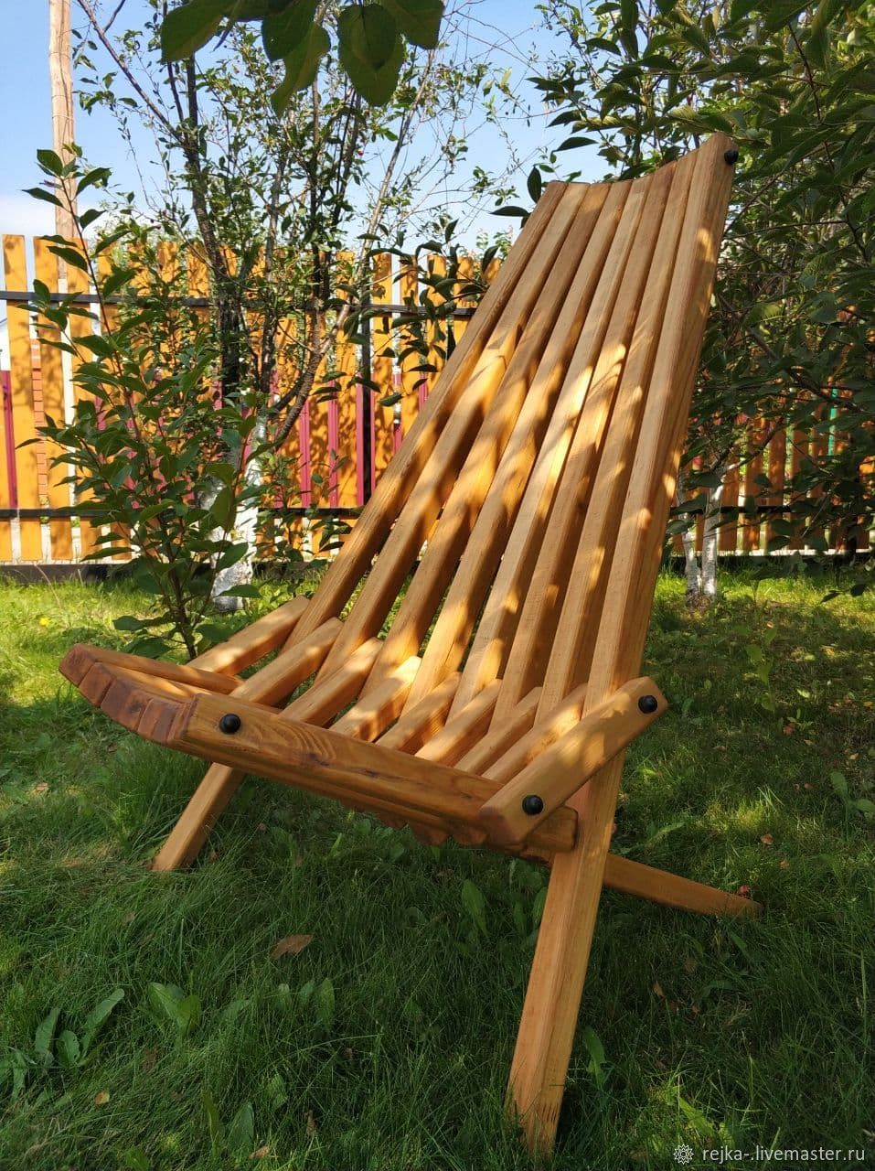 Кресло садовое с подлокотниками garden