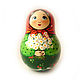 Tumbler 'she Matreshkina' 1 (with clang). Dolls1. matrioska (mir-matrioshki). Online shopping on My Livemaster.  Фото №2