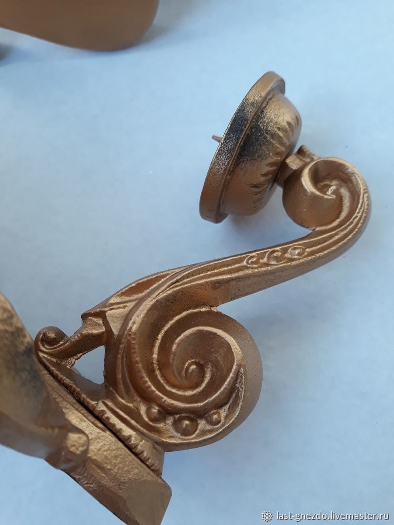 Настенные винтажные подсвечники, бра "Ампир", 2 шт купить в интернет ...