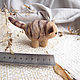 Заказать Валяная игрушка кот - Cat. Любо-дорого (Ольга). Ярмарка Мастеров. . Мини фигурки и статуэтки Фото №3