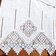 Rushnik Ivanovskaya la línea del art. 515. Towels2. flax&lace. Ярмарка Мастеров.  Фото №5