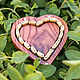  Футляр "Сердце" от Timbersun, розовое дерево, ручная работа, Подарочные боксы, Москва,  Фото №1