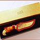 Заказать Damascus knife as a gift 'Sokol' z575. Zlatiks2. Ярмарка Мастеров. . Knives Фото №3