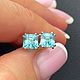 Серьги с цирконом Камбоджа 2.30 ct. Натуральные камни, Серьги классические, Белорецк,  Фото №1