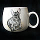 Copy of Copy of Copy of Mug Totoro. Mugs and cups. Ekaterina Pisarevskay porcelain. Online shopping on My Livemaster.  Фото №2