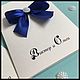 Свадебное приглашение "Грация". Invitations. Nadezhda (Nk2907). Online shopping on My Livemaster.  Фото №2