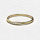 Заказать Кольцо в стиле "Минимализм", наборные кольца. Treasure Fine Jewellery. Ярмарка Мастеров. . Кольца Фото №3