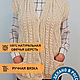 Wool knitted sweater with deer, Cardigans, Nalchik,  Фото №1