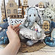 TEDDY ELEPHANT - Collectible handmade toy. Teddy Toys. handmade_toys.lab | Cute teddy. My Livemaster. Фото №7