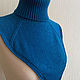 Манишка "Лагуна", 100% меринос. Манишки. FAVORITE KNITWEAR (Наталья). Ярмарка Мастеров.  Фото №5