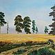 Картина маслом по мотивам картины «Рожь», И.И. Шишкина, Картины, Ростов-на-Дону,  Фото №1