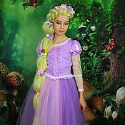 Одежда детская handmade. Livemaster - original item Costume Rapunzel. Handmade.