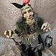   Баба-Яга. Интерьерная кукла. Fairy dolls. Интернет-магазин Ярмарка Мастеров.  Фото №2