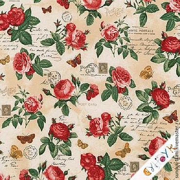 Материалы для творчества ручной работы. Ярмарка Мастеров - ручная работа 16068. Американский хлопок "HEIRLOOM DIARY". Handmade.