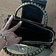 Leather women's bag made of python skin from a snake. Classic Bag. ulijana-zijangirova. My Livemaster. Фото №5