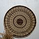 Настенное плетеное панно для украшения интерьера, Витражи, Печора,  Фото №1