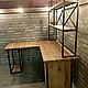 Стол письменный, угловой, массив дуба. Столы. EasyLOFT. Ярмарка Мастеров.  Фото №4