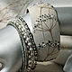Wide bracelet made of polymer clay "Umbrellas", Bead bracelet, St. Petersburg,  Фото №1