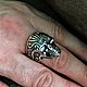 Order Ring SKULL. veseliy-viking. Livemaster. . Rings Фото №3